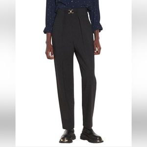 NWOT Sandro High-Waist Black Pants